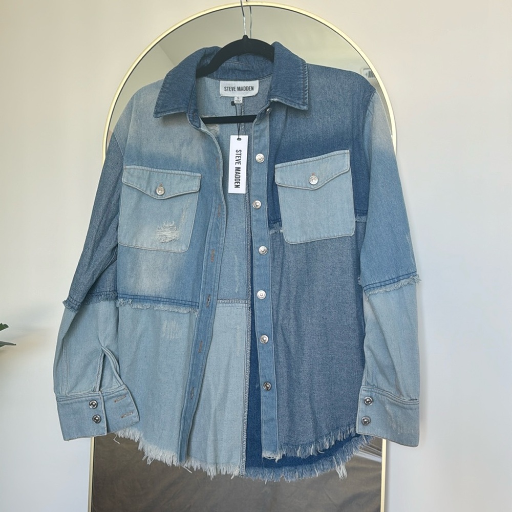 Steve Madden Denim Shacket 💙